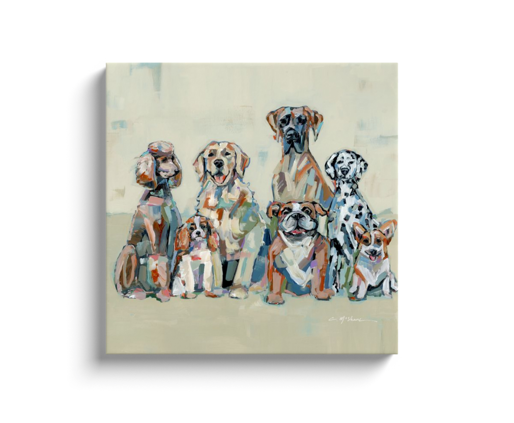 "Unleashed" on canvas