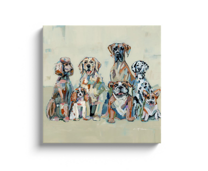 "Unleashed" on canvas