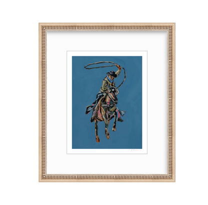Rodeo Roper Fine Art Print