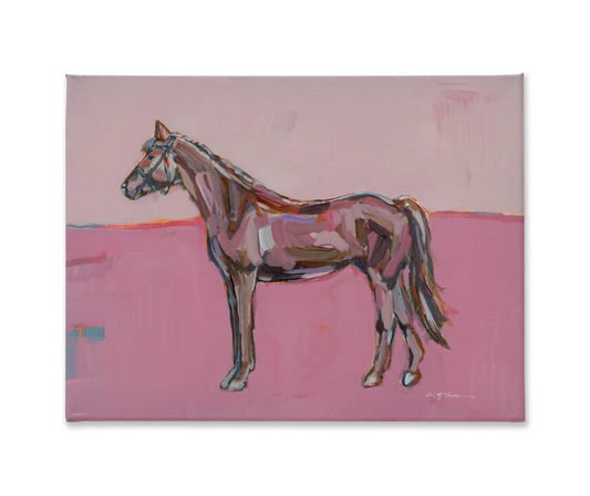 "Rose In the Dust" on canvas