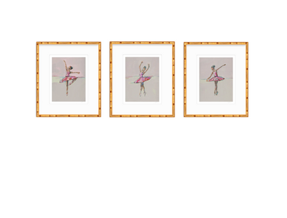 On Pointe Ballerinas Fine Art Prints