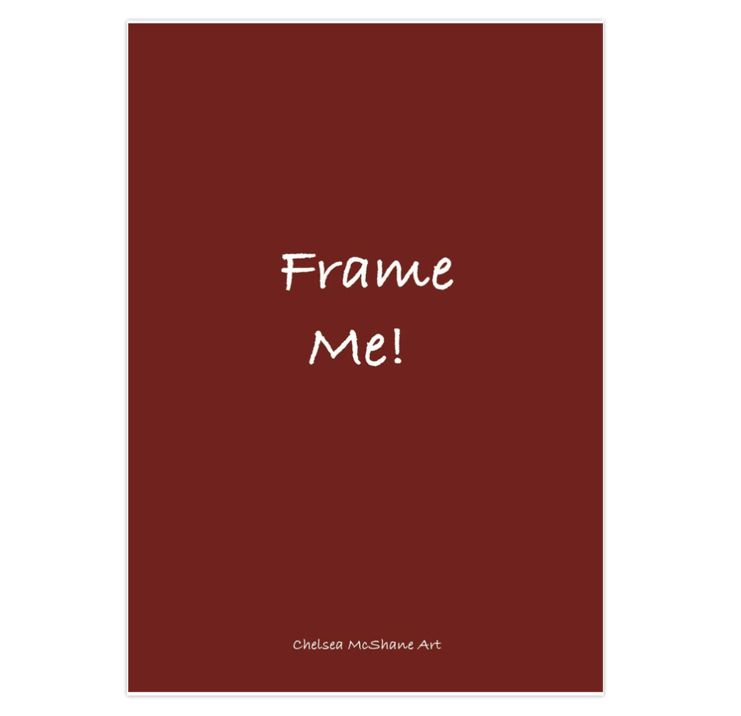 "Jolly Ole Soul" framable card