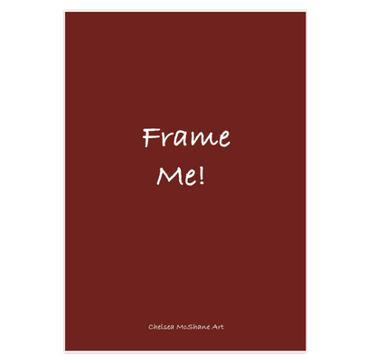 "Jolly Ole Soul" framable card