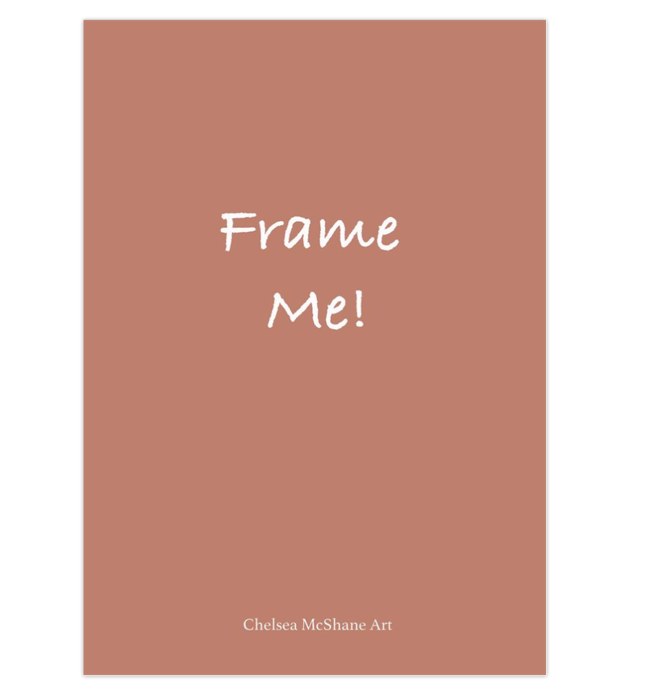 "Cowboy" framable card