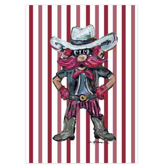 "Raid & Rally" framable card