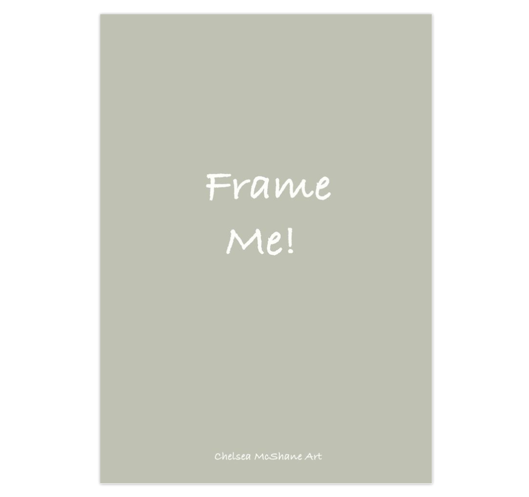 "Bless You" framable card