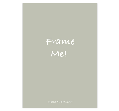 "Bless You" framable card