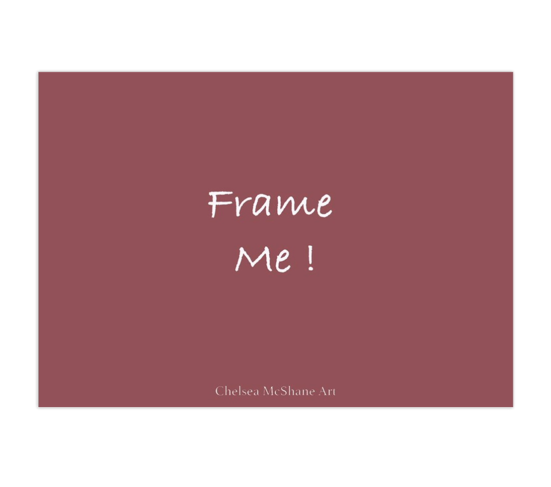 "South Carolina" framable card