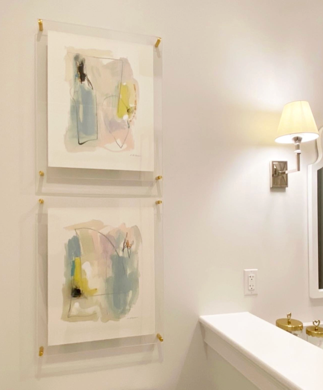 Acrylic Floating Wall Frame