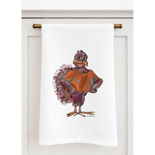 "Turkey Bird" Tea Towel