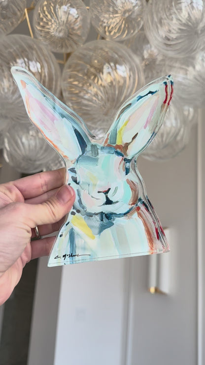 "Bunny Ears" acrylic