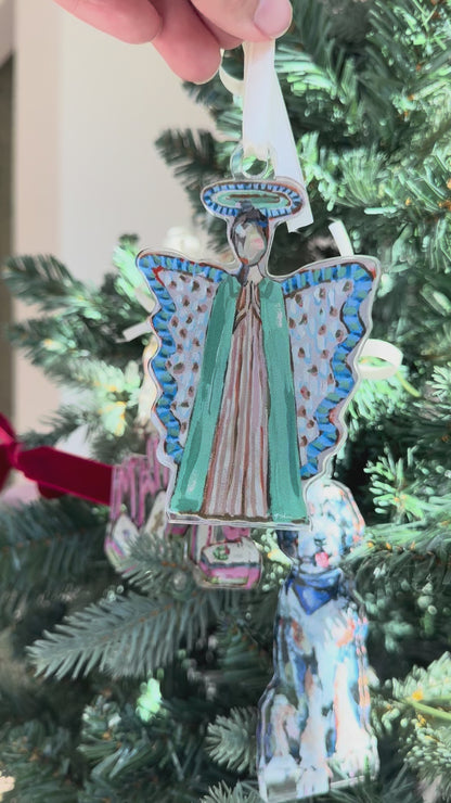 Heavenly Angel I Acrylic Ornament