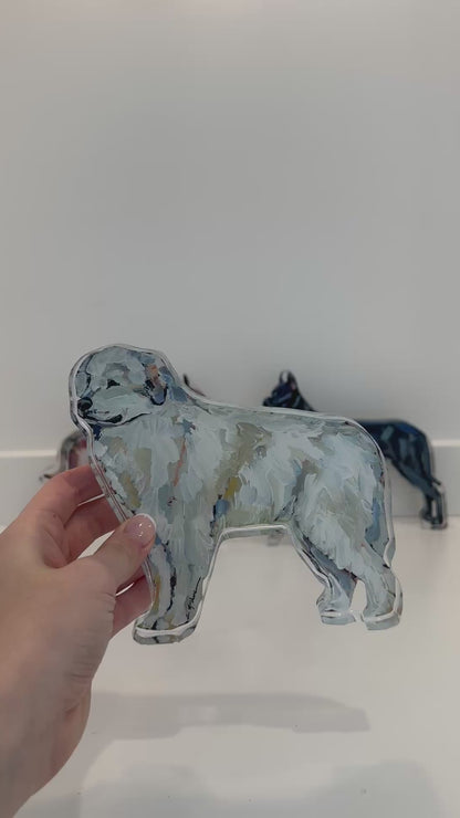 "Great Pyrenees" acrylic