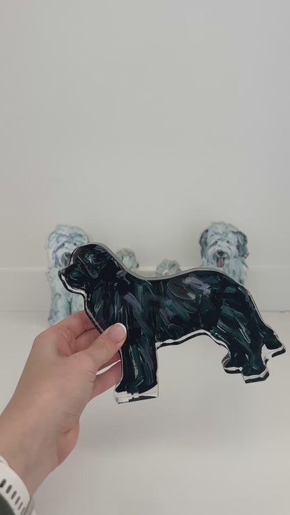 "Newfoundland Black" acrylic