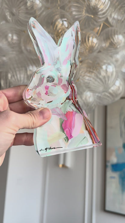"Bunny Girl" acrylic
