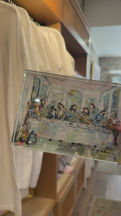 Legacy Meal I Last Supper Acrylic Tabletop Art