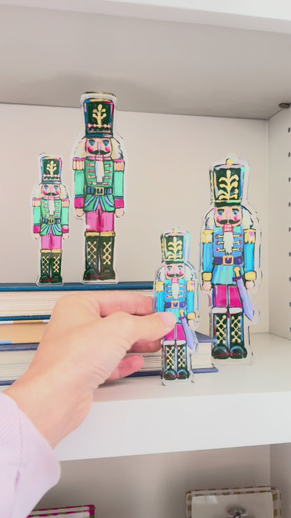 Nutcracker Acrylic Tabletop Art | Christmas Display