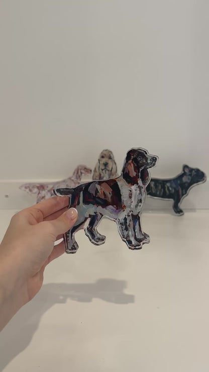 "English Springer Spaniel" acrylic