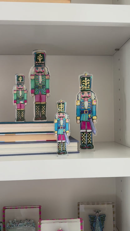 Nutcracker Acrylic Tabletop Art | Christmas Display
