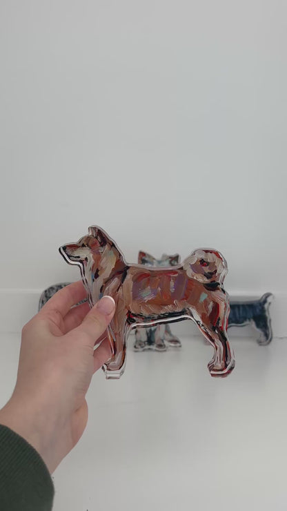 "Shiba Inu" acrylic