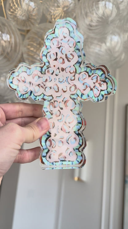 "Faithful Cross II " acrylic