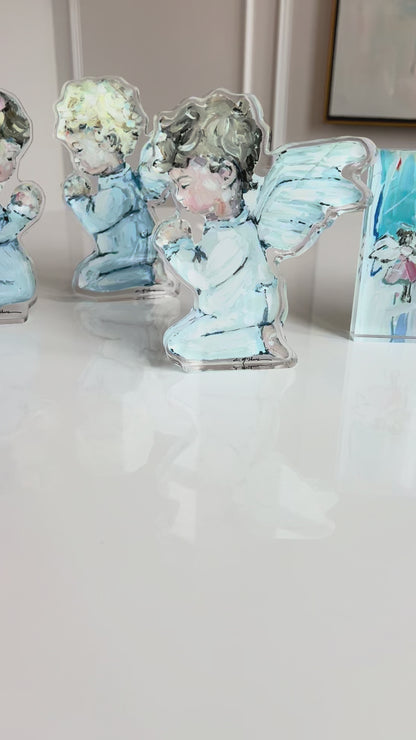 "Tiny Wings III" acrylic