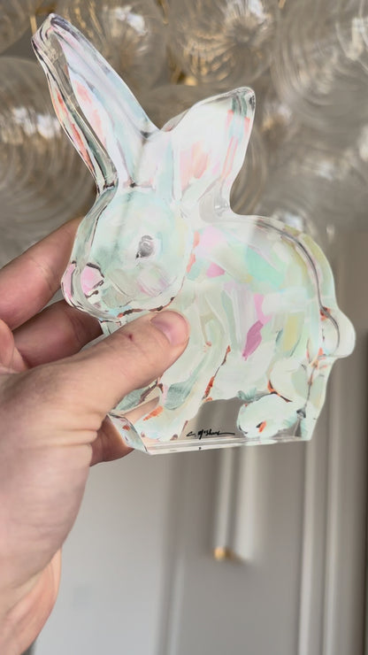 "Bunny Hunny" acrylic