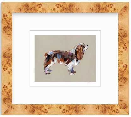 Cavalier King Charles (blenheim) Fine Art Print