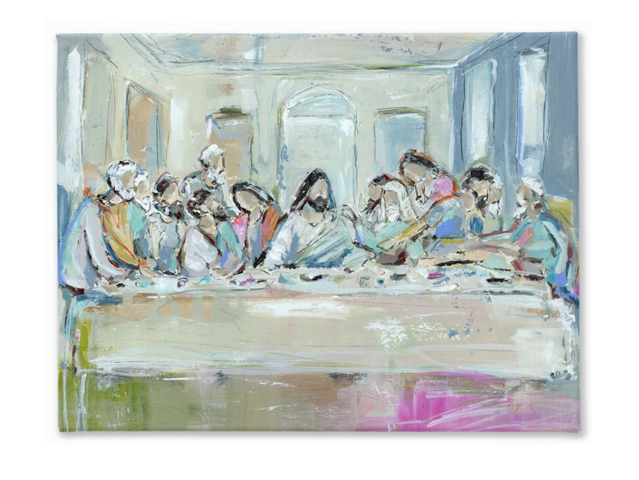 The Legacy Meal II on canvas (36 x 24) - Chelsea McShane Art