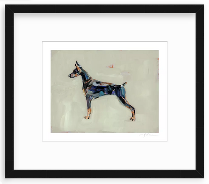 Doberman Fine Art Print