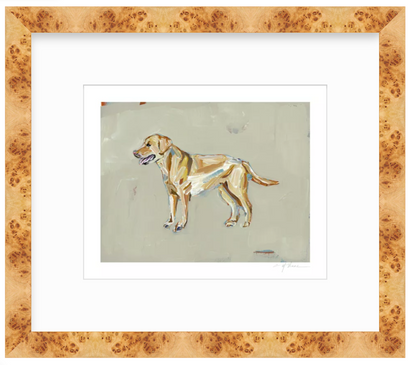 Yellow Lab Fine Art Print (tan)