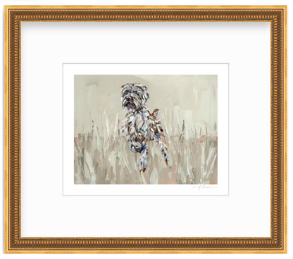 Wirehaired Pointing Griffon Fine Art Print