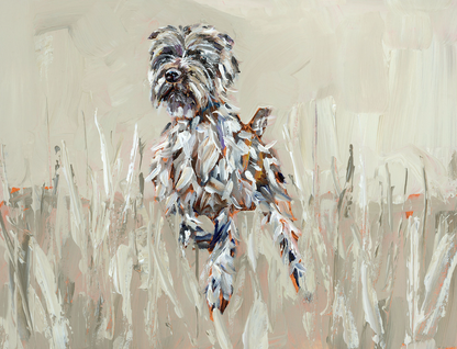 Wirehaired Pointing Griffon Fine Art Print