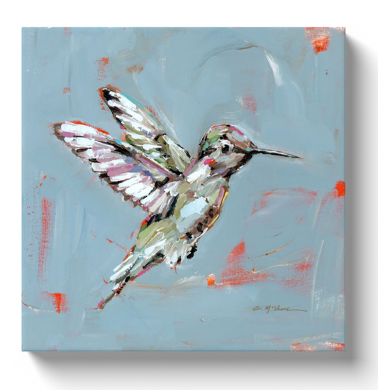 "Carrying Hope" hummingbird