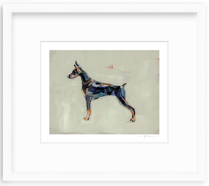 Doberman Fine Art Print