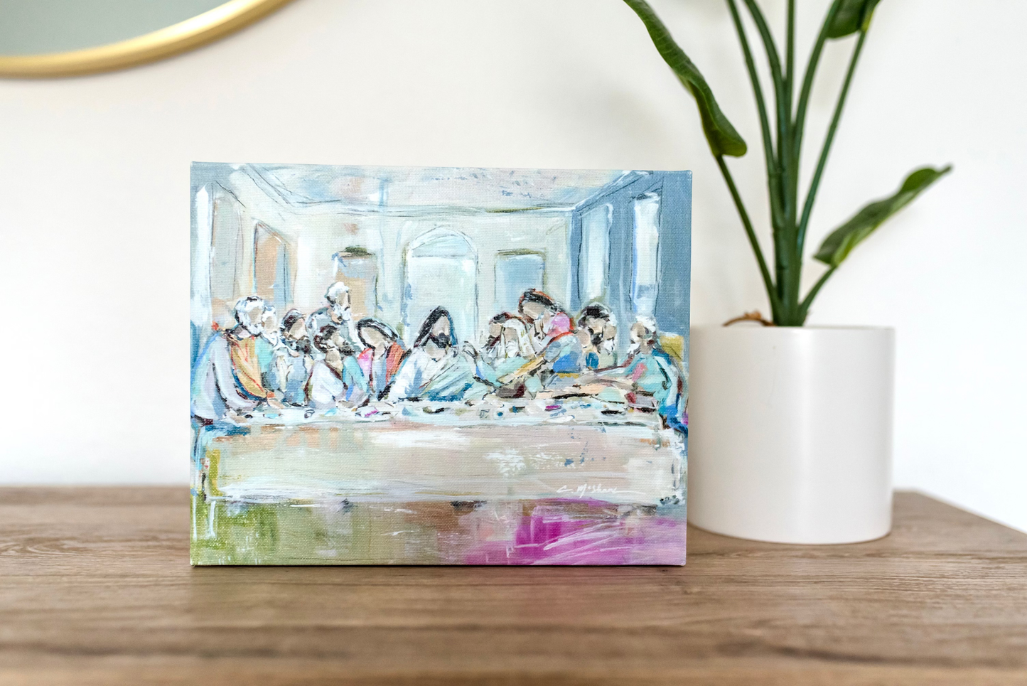 "The Legacy Meal II" canvas WHOLESALE