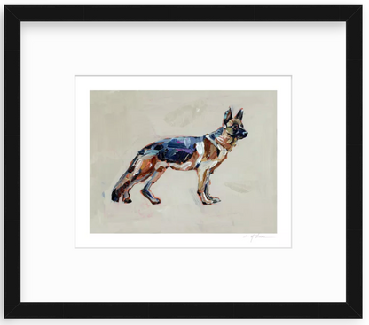 German Shepherd Fine Art Print