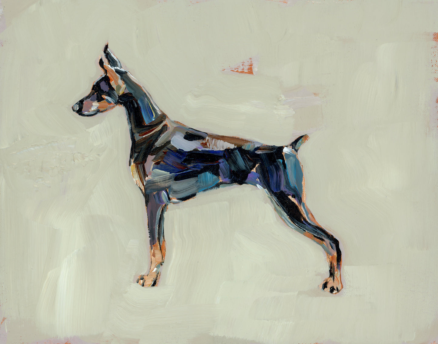 "Doberman" print