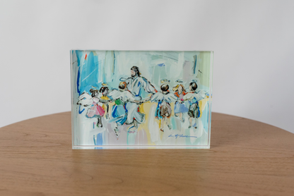 "Dancing with Jesus" acrylic block