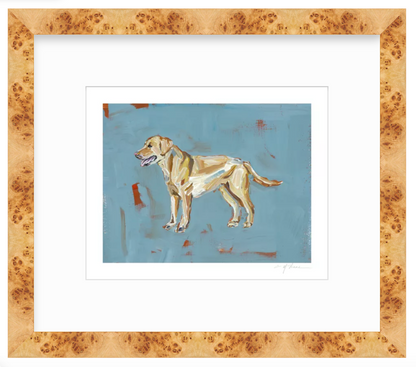 Yellow Lab Fine Art Print