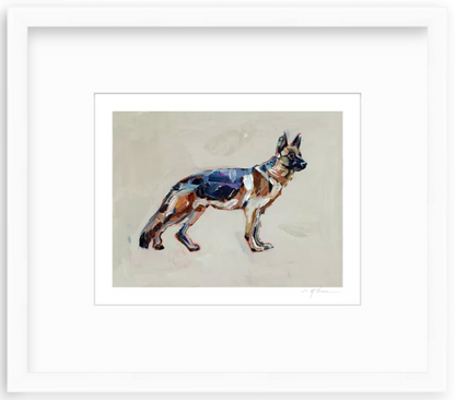 German Shepherd Fine Art Print