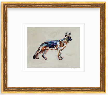German Shepherd Fine Art Print