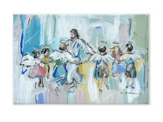 "Dancing With Jesus" on canvas