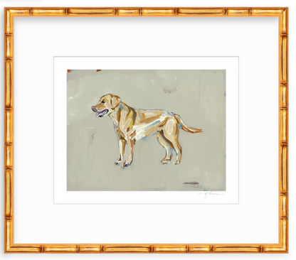 Yellow Lab Fine Art Print (tan)