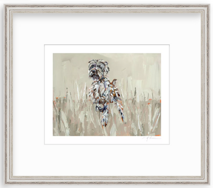 Wirehaired Pointing Griffon Fine Art Print