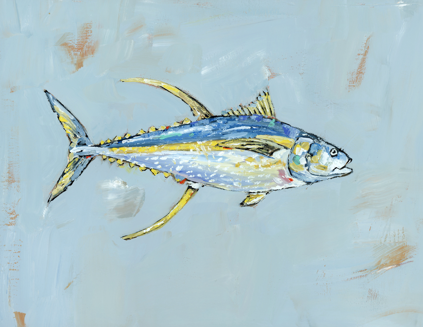 "Yellow Tuna" canvas WHOLESALE