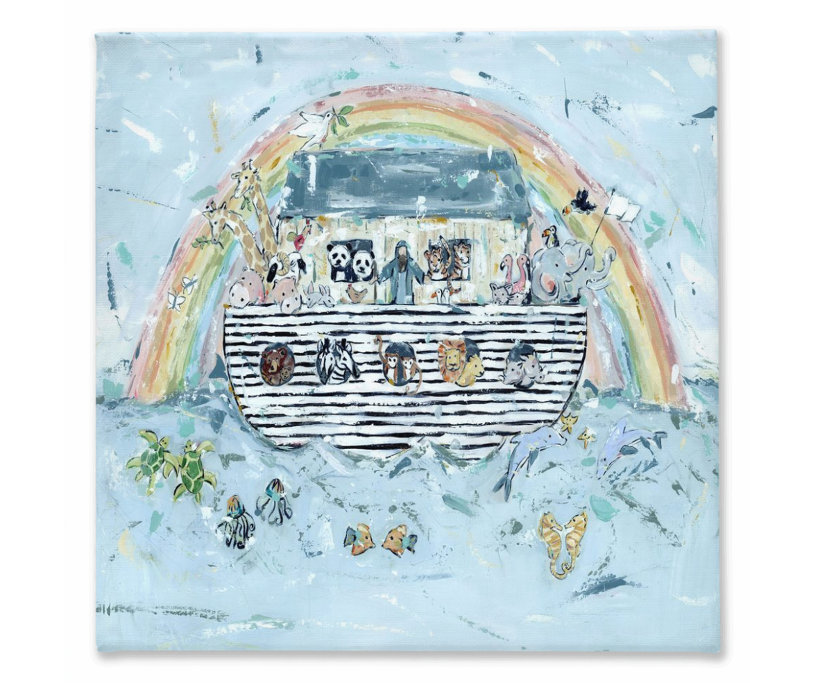 "Noah's ark I" canvas WHOLESALE
