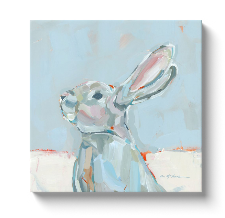 "Bunny Love II" canvas WHOLESALE