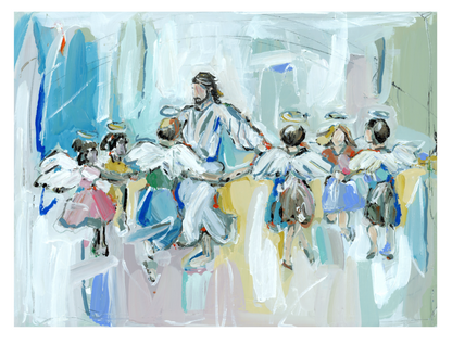 "Dancing with Jesus" on paper
