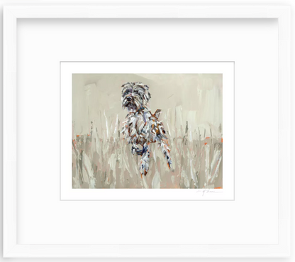 Wirehaired Pointing Griffon Fine Art Print